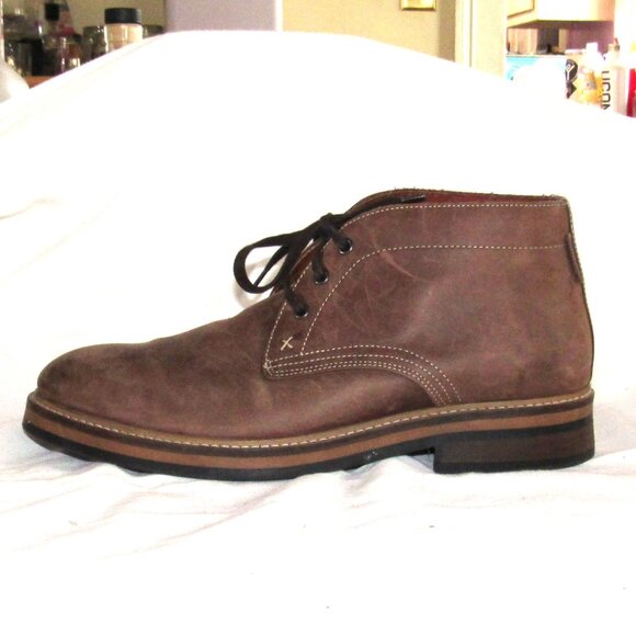 WOLVERINE 1883 Francisco Brown Chukka Boot Men 10.5 W00768 Leather Boots Lace Up main image 13